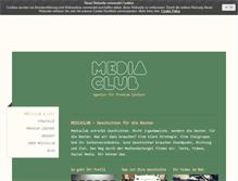 Tablet Screenshot of mediaclub.at